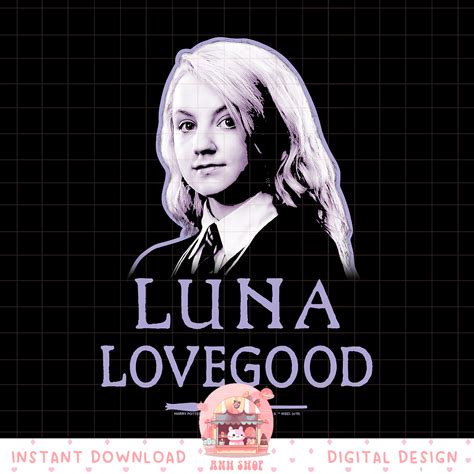 Harry Potter Luna Lovegood Character Portrait PNG Download c | Inspire