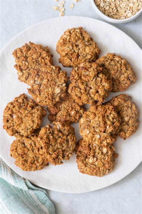 Homemade Apple Butter Cookies {With Oats} - Feel Good Foodie