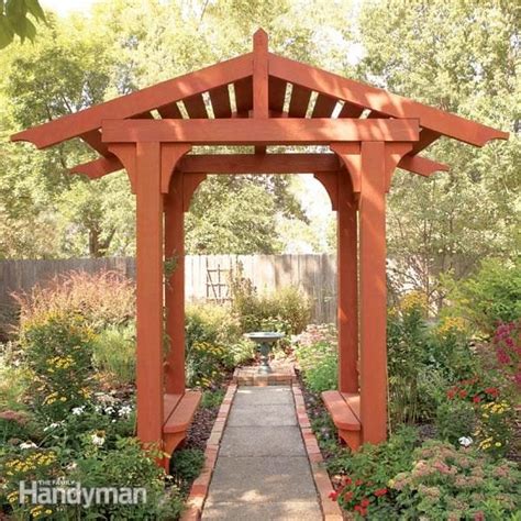 10 Awesome Garden Arbor and Trellis Projects | Family Handyman