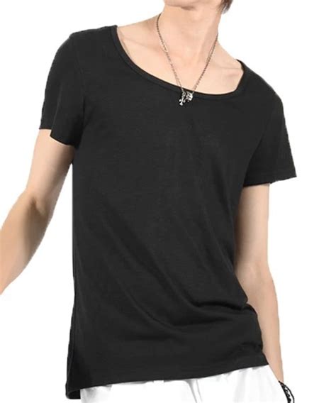LUXSTYLE（ラグスタイル） tシャツ Aegnoir(イグノア) ワイドUネック無地Tシャツ メンズ レディース : ZOZOTOWN ...
