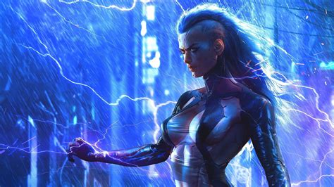 Cyberpunk Female Wallpapers - Top Free Cyberpunk Female Backgrounds