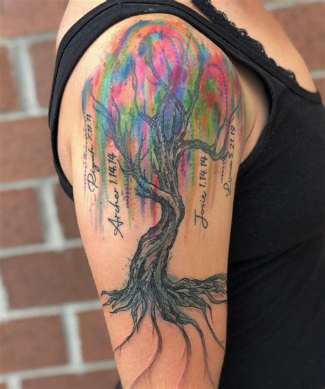 101 Amazing Willow Tree Tattoos For 2024!