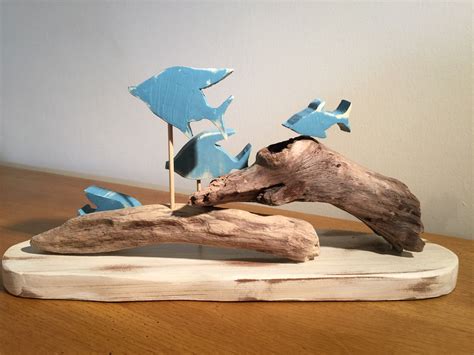 Driftwood Fish Sculpture - Etsy