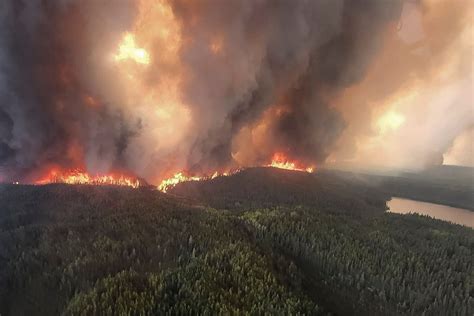 Hot, Dry Weather Fuels Out-of-Control Wildfires in Canada’s