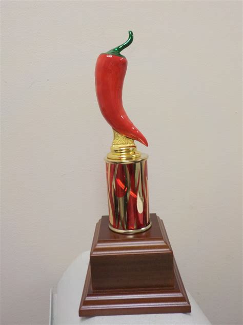 Chili Cook off Trophy Award, Perpetual Trophy, Annual Award, Includes ...