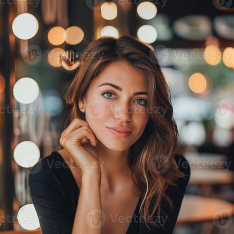 Portrait of attractive young adult women. Pretty, beautiful person in