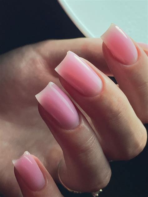 Ногти нюд квадрат короткие | Manicures designs, Nails, Manicure