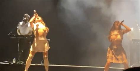 (Some, but not all) Spanish singers are getting their boobs out during