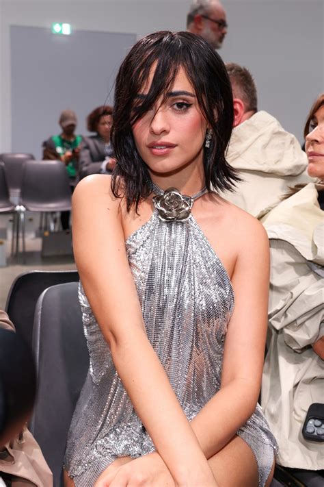 camila cabello  officially entering  risque fashion era  rabanne