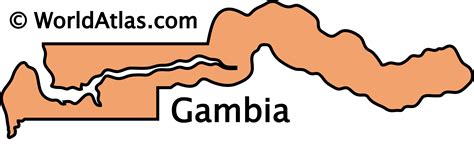 Map Gambia West Africa 1,700+ Gambia Map Stock Photos, Pictures