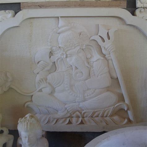 Carved Stone Wall Panel | Bali Carving