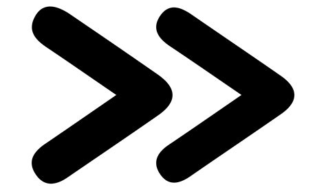 double arrow  transparent background  png