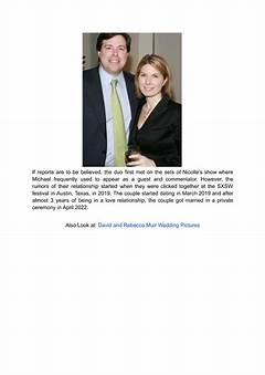 Nicolle Wallace And Michael Schmidt Wedding Pictures Proof That Love Wins
