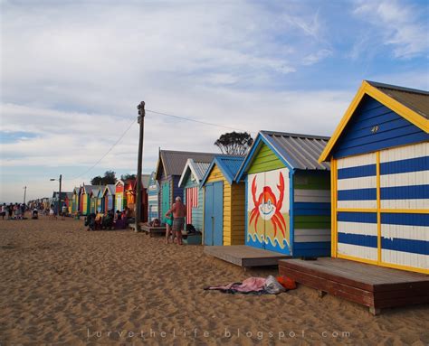 lurvethelife: Brighton Beach Bathing Boxes, VIC.