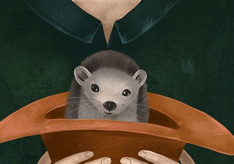 Иллюстрация для рассказа Михаила Пришвина "Еж" on Behance