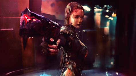 4k Cyberpunk Girl Wallpapers - Wallpaper Cave