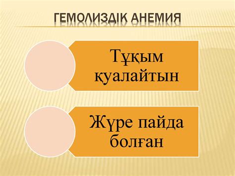 Анемиялар - презентация онлайн