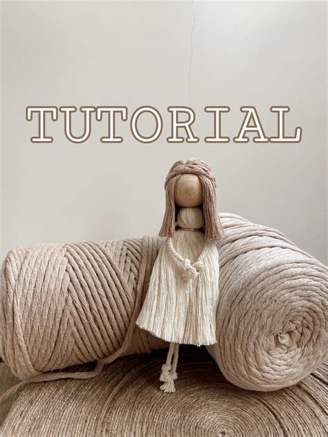 Macrame Doll VIDEO TUTORIAL/PATTERN, Beginner Friendly, Step by Step ...