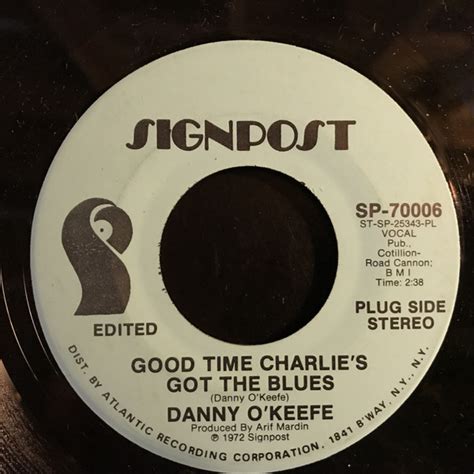 Danny OKeefe – Good Time Charlies Got The Blues (1972, Vinyl) - Discogs