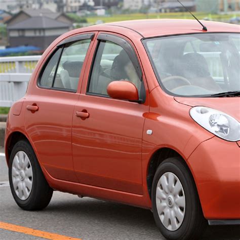 OEM Rain Guards Export Fit NISSAN March Hatchback | AutoBridge™ Vehicle ...
