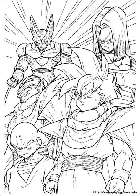 39 Desenhos do Dragon Ball Z para Colorir e Imprimir Grátis!