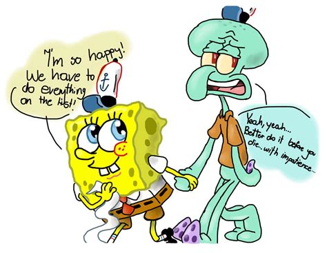 SpongeBob and Squidward by SpringKamilcza on DeviantArt