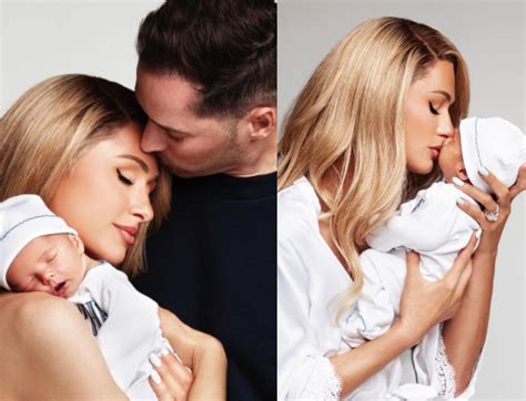 'Our whole entire world': Paris Hilton shares first photo of baby boy