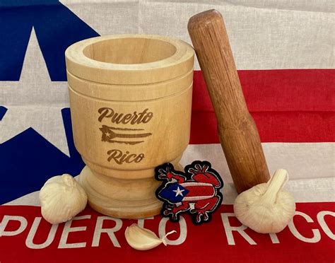 amazoncom puerto rico pilon traditional puerto rican wooden mortar