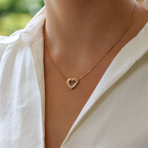 Vintage Cartier Open Heart Trinity Necklace at Susannah Lovis Jewellers