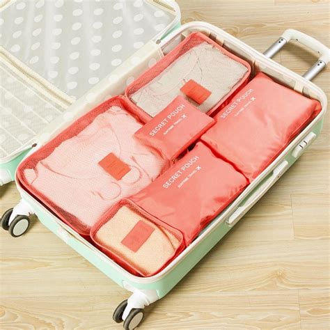 Комплект 6 части органайзер за пътуване Travel Pouch