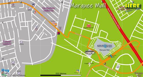 Angeles City Maps - Marquee Mall