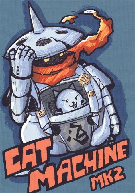 [Fan-made] Cat Machine Fan art : r/battlecats
