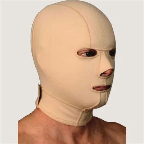 Cotton Beige and Black Compression Face Mask at ₹ 600/piece in Gautam ...
