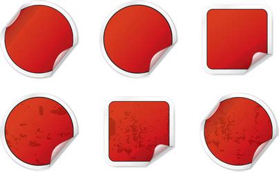 Pealing Sticker Vector Images (24)