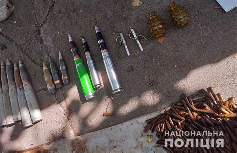 Полицейские установили человека, который коллекционировал боеприпасы