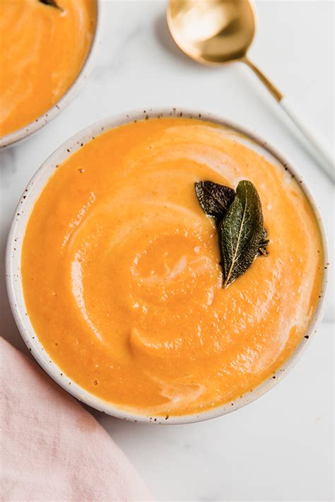 The Best Roasted Acorn Squash Soup - Unbound Wellness