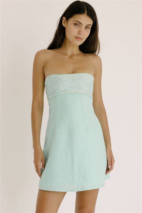 Sofia Bustier Mini Dress – EISHA