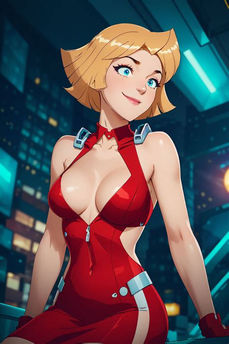 Clover from Totally Spies! by Dantegonist on DeviantArt