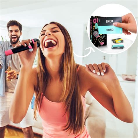 Grab The Mic Family Party Game Grab the Mic Karaoke Party Game for Non