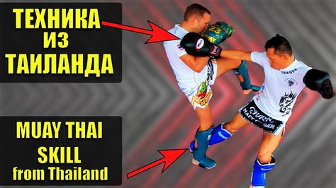 Фишки в тайском боксе, ВЫБИВ техника боя муай тай фишки в муай тай ...