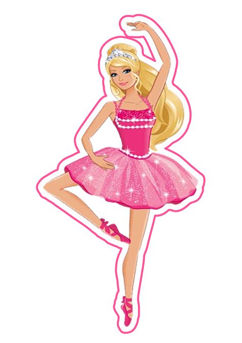Barbie Em Desenho Animado - 6