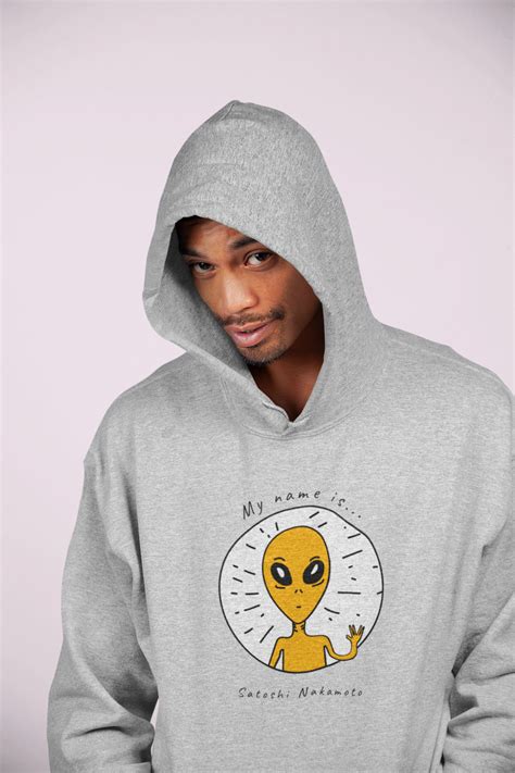 Satoshi Nakamoto Hooded Sweatshirt – Crypto Whiskers
