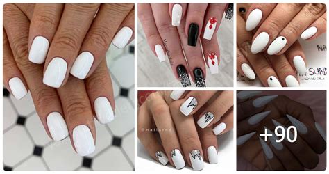 90 PHOTOS: White Nail Designs That Are Always Trendy – Fashion ...