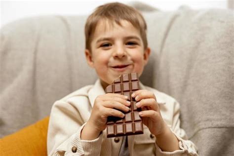 Kids Eating Chocolate Stock Photos, Images and Backgrounds for Free ...