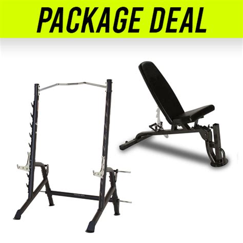 Inspire Squat Rack + Bench Combo Australia | The Fitness Shop