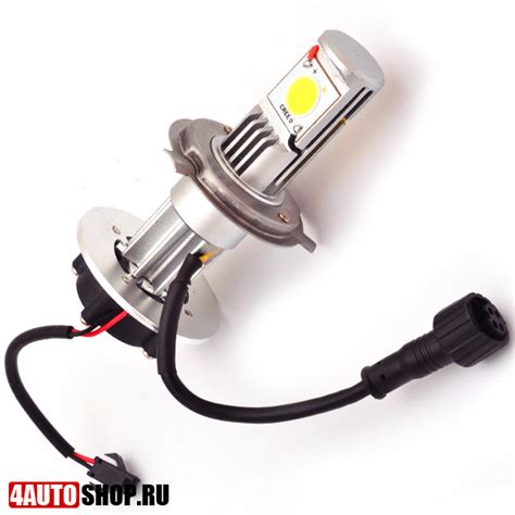 Светодиодная автомобильная лампа H4 2 LED CREE 22 W. в г.Томск