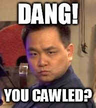 Dang! You cawled? - Imgflip