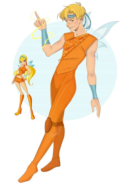pin  bri  series  peliculas winx club male fairy character