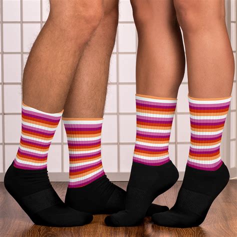 Lesbian Pride Socks – Prideboxco