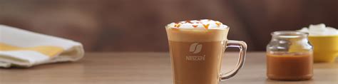 Латте с карамельным сиропом - рецепт на растворимом кофе NESCAFÉ®